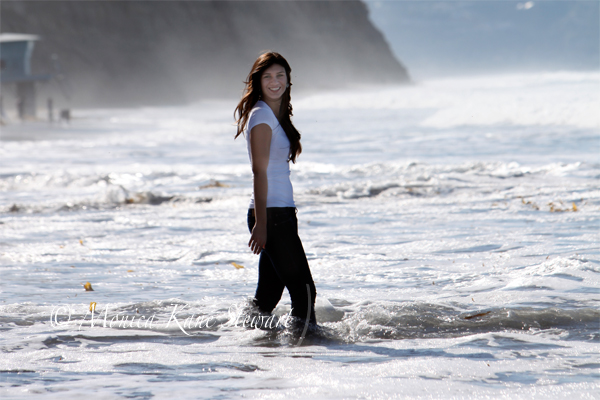 high school senior portrait, Torrey Pines, San Diego