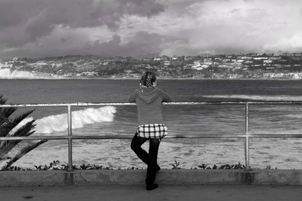 Natural Light Teen Portrait in La Jolla, California