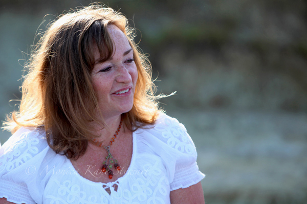 15th Street Photography: beach portrait of beautiful mother, San Diego