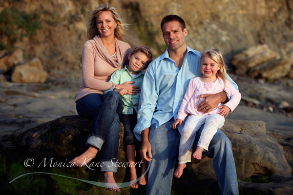 family portrait in del mar / Del Mar