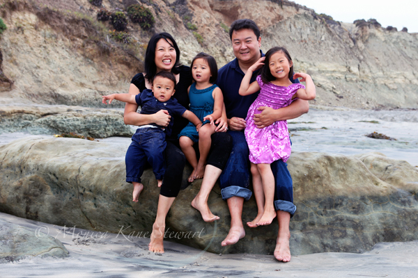 15th Street Photography: family beach portrait in del mar, california